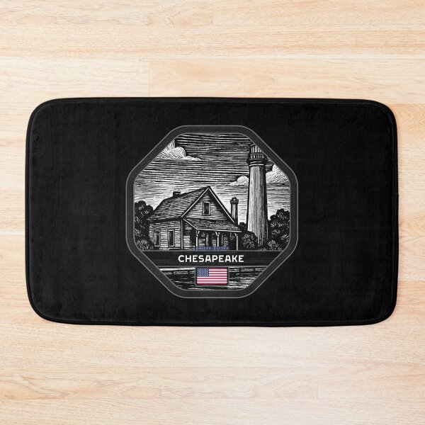 Item preview, Chesapeake USA Linocut Style  designed and sold by Thistle-TShop.