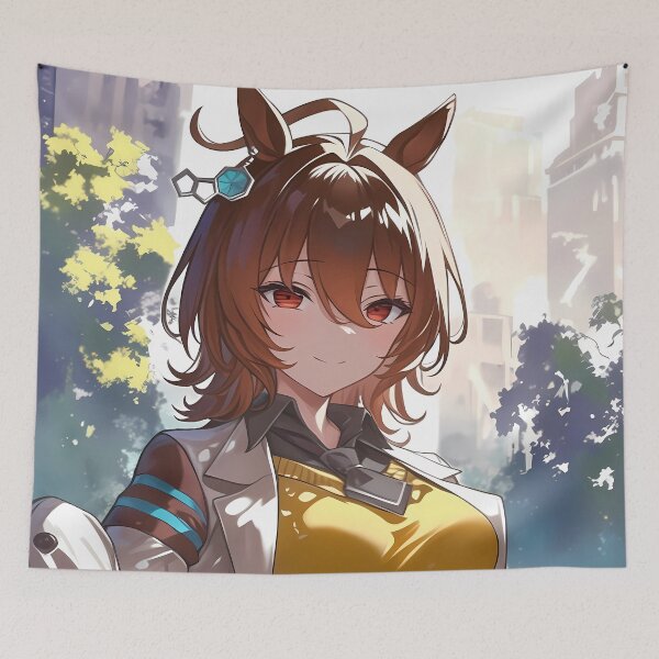 Item preview, Agnes Tachyon Uma Musume Pretty Derby Science Genius City Glow designed and sold by 108Recordings.