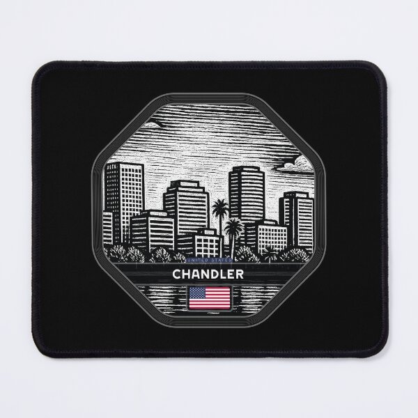 Item preview, Chandler USA Linocut Style designed and sold by Thistle-TShop.