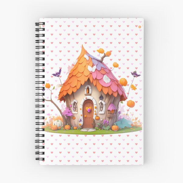 Item preview, Fairy House with Hearts designed and sold by ZanyPaintbrush.