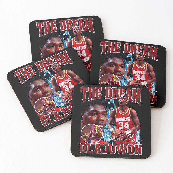 Item preview, Hakeem Olajuwon The Dream Basketball Legend Signature Vintage Retro 80s 90s Bootleg Rap Style  designed and sold by Perenelle.