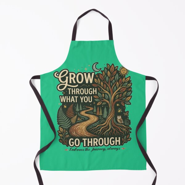 Item preview, Grow Through What You Go Through | Nature & Growth Inspirational Art designed and sold by coolstuff87.