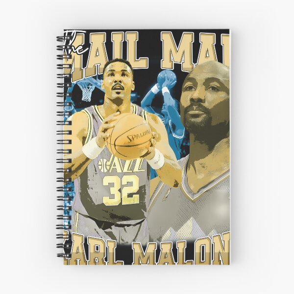 Item preview, KARL MALONE The Mail Man Basketball Legend Signature Vintage Retro 80s 90s Bootleg Rap Style  designed and sold by Perenelle.