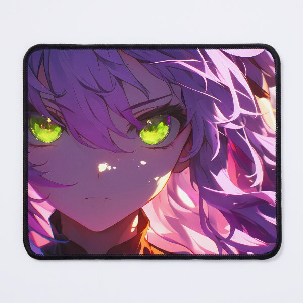Item preview, Hiiragi Shinoa Seraph Of The End Neon Eyes Serious Closeup designed and sold by 108Recordings.