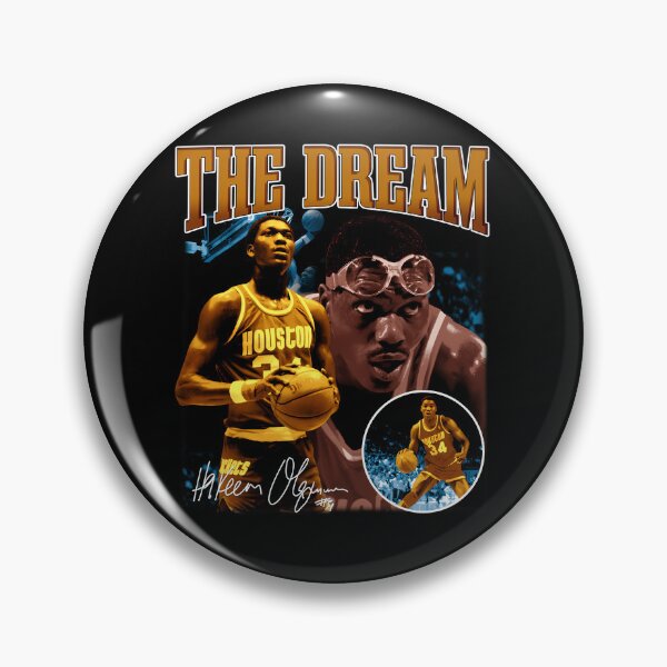Item preview, Hakeem Olajuwon The Dream Basketball Legend Signature Vintage Retro 80s 90s Bootleg Rap Style  designed and sold by Perenelle.