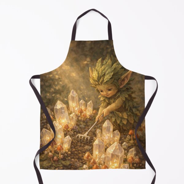 Item preview, The Crystal Gardener - Whimsical Cottagecore designed and sold by bapupa.
