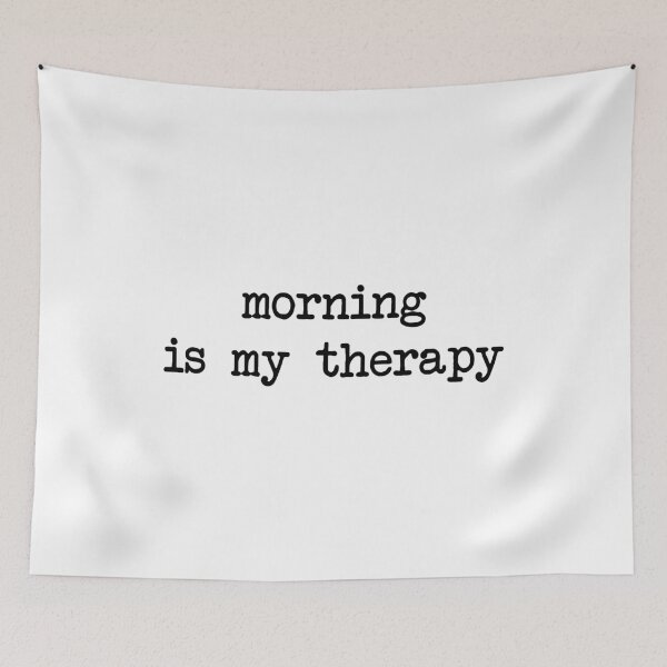 Item preview, morning is my therapy,Gardening Mom designed and sold by CloudyPress.