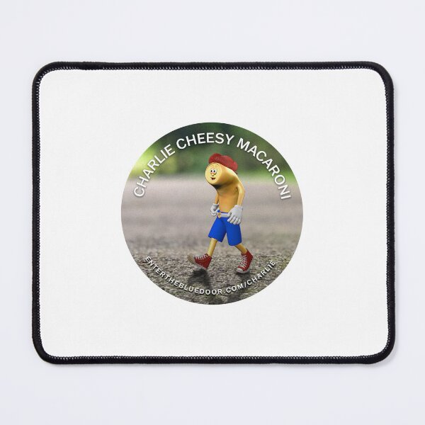 Item preview, Charlie Cheesy Macaroni - Round Type designed and sold by Blue Door Productions.