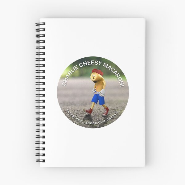 Item preview, Charlie Cheesy Macaroni - Round Type designed and sold by Blue Door Productions.