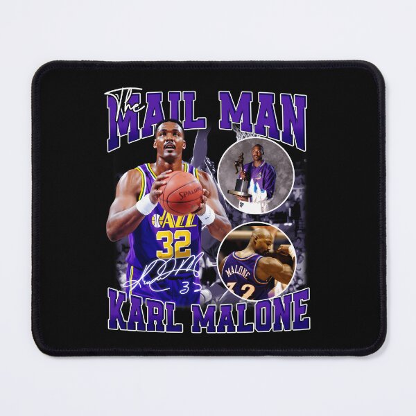Item preview, KARL MALONE The Mail Man Basketball Legend Signature Vintage Retro 80s 90s Bootleg Rap Style e designed and sold by Perenelle.