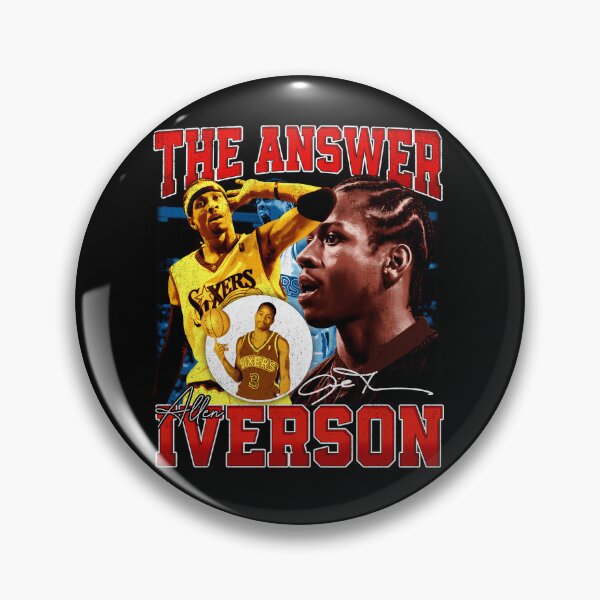 Item preview, Allen Iverson The Answer Basketball Legend Signature Vintage Retro 80s 90s Bootleg Rap Style  designed and sold by Perenelle.