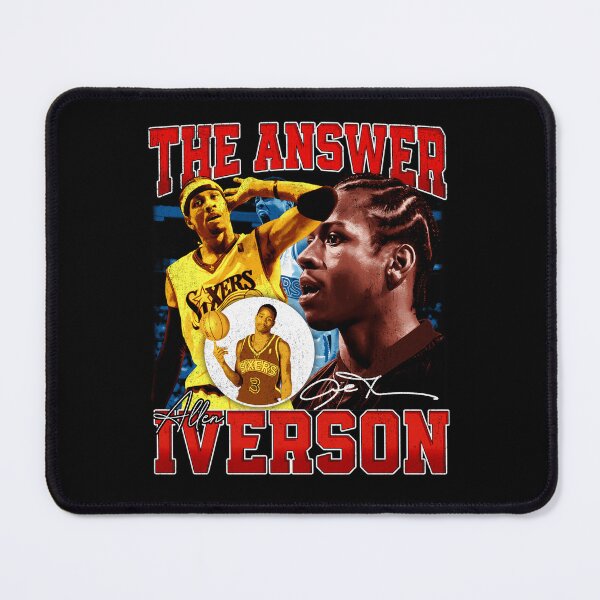 Item preview, Allen Iverson The Answer Basketball Legend Signature Vintage Retro 80s 90s Bootleg Rap Style  designed and sold by Perenelle.