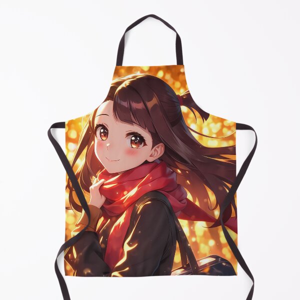 Item preview, Atsuko Kagari Little Witch Academia Autumn Scarf Golden Light designed and sold by 108Recordings.