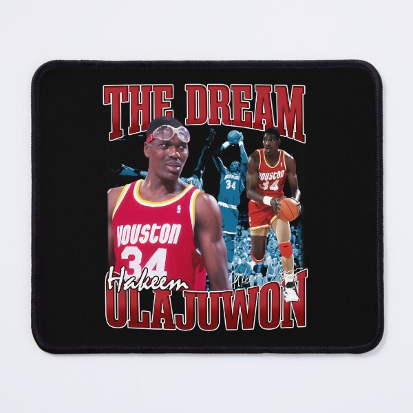 Item preview, Vintage Hakeem Olajuwon The Dream Basketball Legend Signature Retro 80s 90s Bootleg Rap Style  designed and sold by Perenelle.