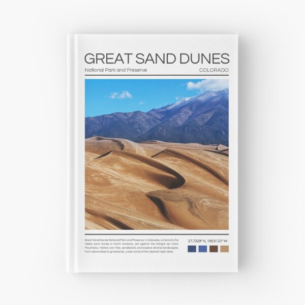 Item preview, Great Sand Dunes National Park and Preserve - Colorado designed and sold by StudioRedKoala.