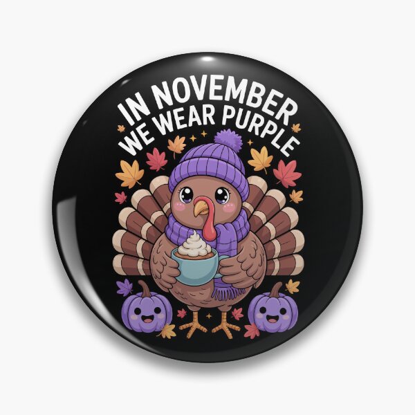 Item preview, Turkey in Cozy Purple Wear designed and sold by jkrphoto.