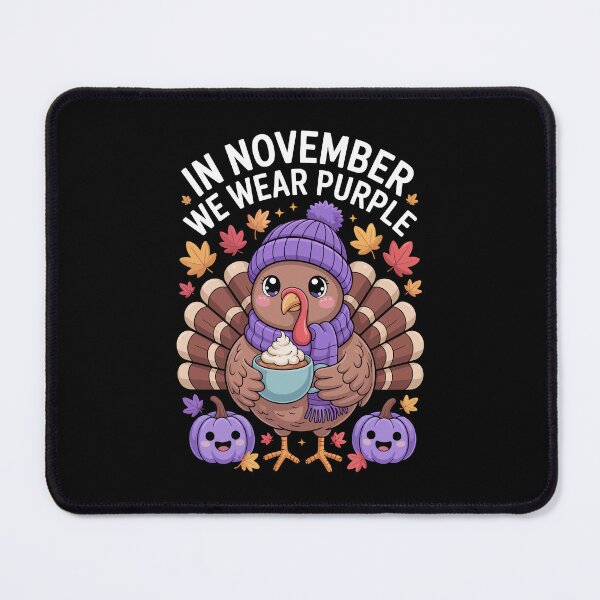 Item preview, Turkey in Cozy Purple Wear designed and sold by jkrphoto.