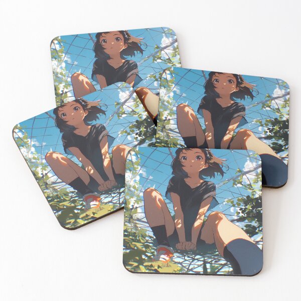 Item preview, Mayoi Hachikuji Bakemonogatari Summer Sky Low Angle designed and sold by 108Recordings.