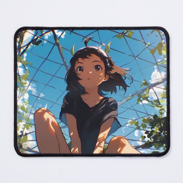 Item preview, Mayoi Hachikuji Bakemonogatari Summer Sky Low Angle designed and sold by 108Recordings.