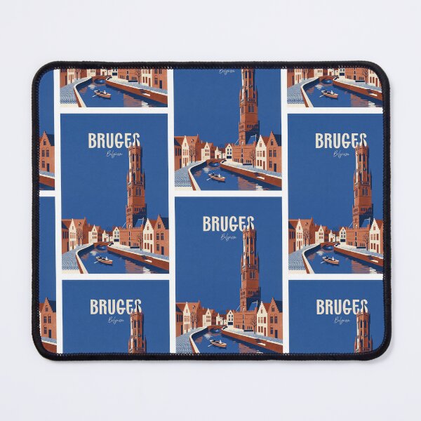 Item preview, Bruges Belgium Historic Belfry designed and sold by NeuralVibe.