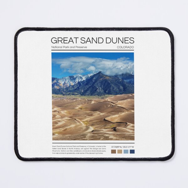 Item preview, Great Sand Dunes National Park and Preserve - Colorado designed and sold by StudioRedKoala.