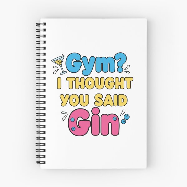 Item preview, Gym? I Thought You Said Gin designed and sold by MaciejErdon.