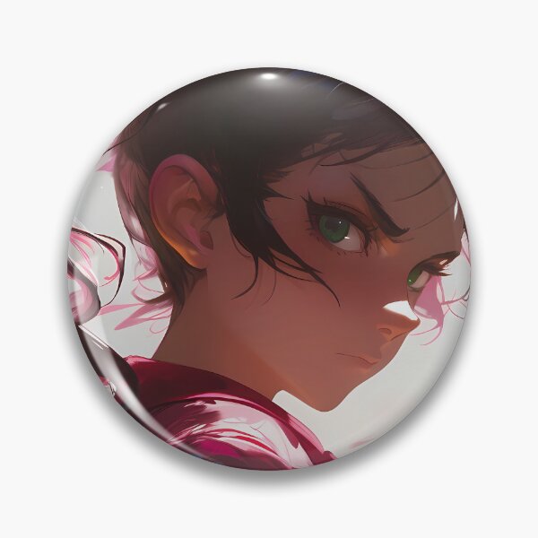Item preview, Karen Araragi Bakemonogatari Fierce Gaze Pink Breeze designed and sold by 108Recordings.