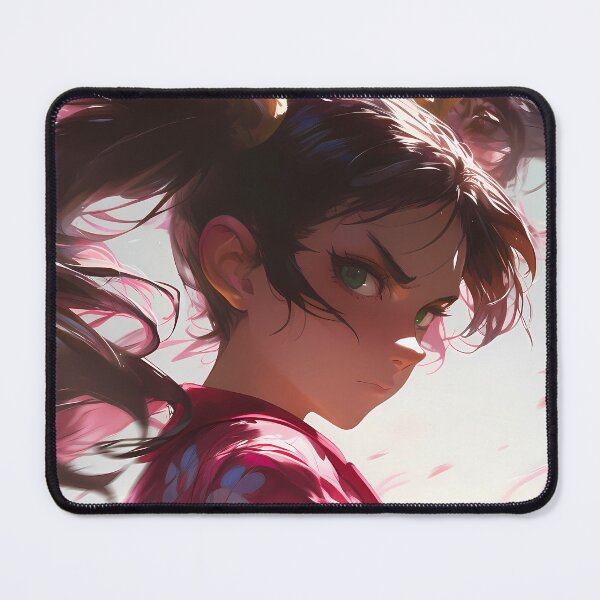Item preview, Karen Araragi Bakemonogatari Fierce Gaze Pink Breeze designed and sold by 108Recordings.