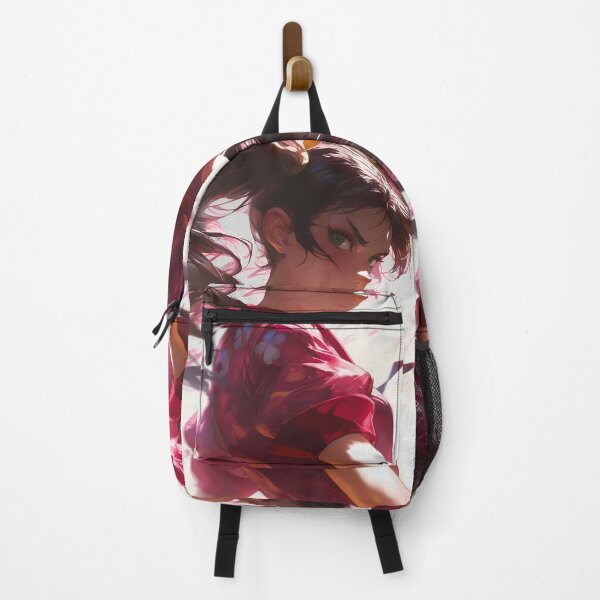 Item preview, Karen Araragi Bakemonogatari Fierce Gaze Pink Breeze designed and sold by 108Recordings.