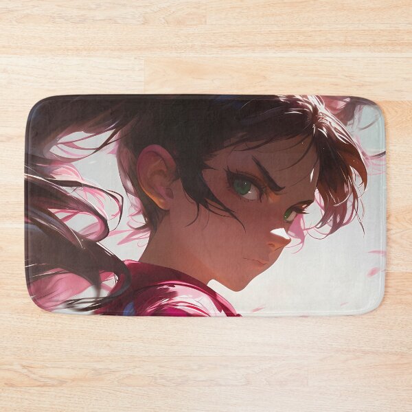Item preview, Karen Araragi Bakemonogatari Fierce Gaze Pink Breeze designed and sold by 108Recordings.