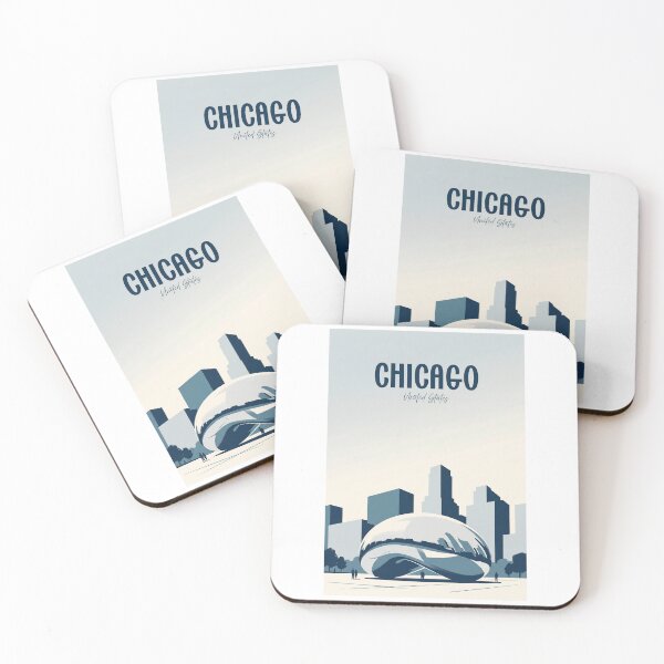 Item preview, Chicago Illinois The Bean Millennium Park designed and sold by NeuralVibe.