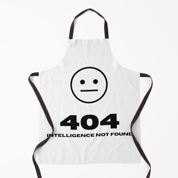 Item preview, Intelligence Not Found 404 Error Aesthetic Graphic designed and sold by KiraCreationism.