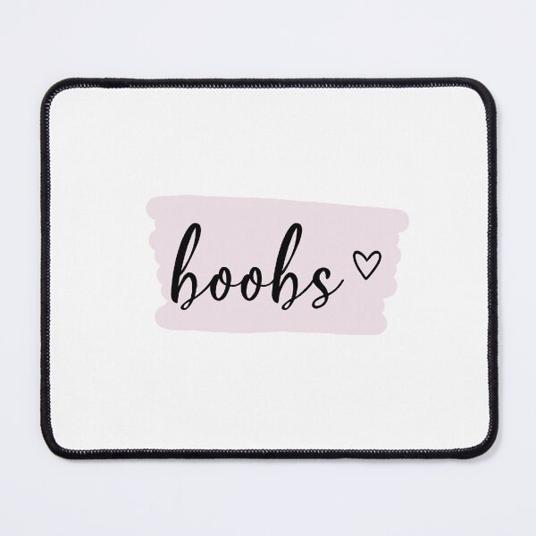 Item preview, Boobs - cute funny with heart | Body positive design | feminism designed and sold by klebtgut.