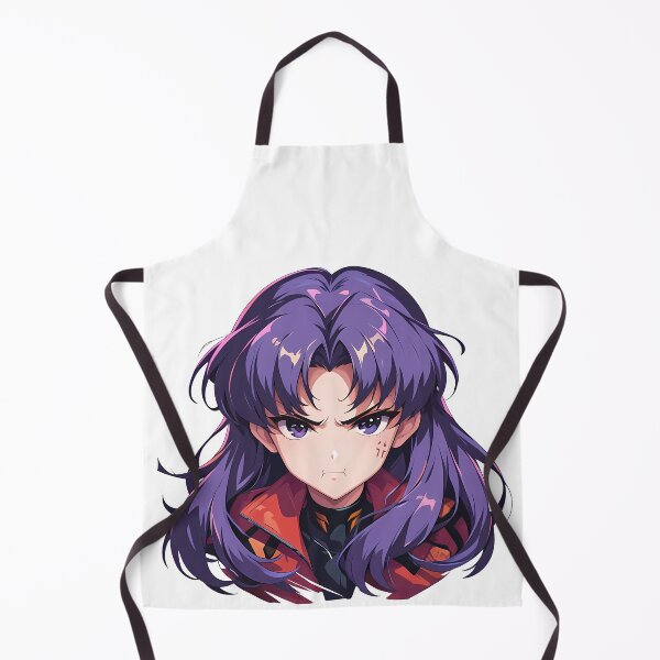 Item preview, Misato Katsuragi Neon Genesis Evangelion Chibi Fierce Stare designed and sold by 108Recordings.