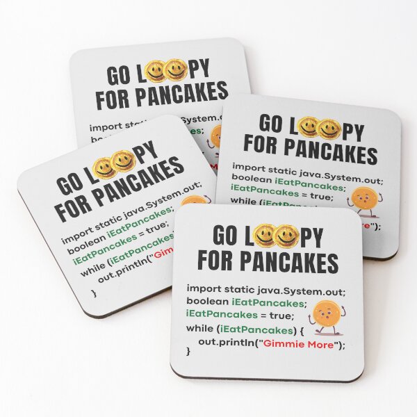 Item preview, Go Loopy For Hot Delicious Breakfast Pancakes. designed and sold by MPC-Mince-Pies.