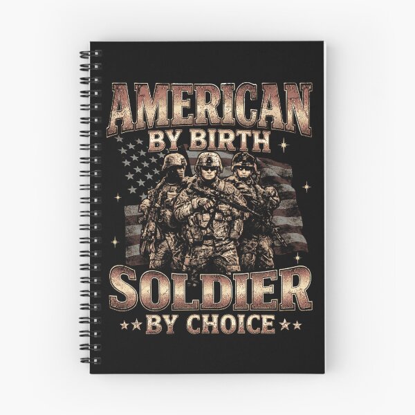 Item preview, American by Birth Soldier by Choice US Flag Veterans Day designed and sold by schoolofbullies.