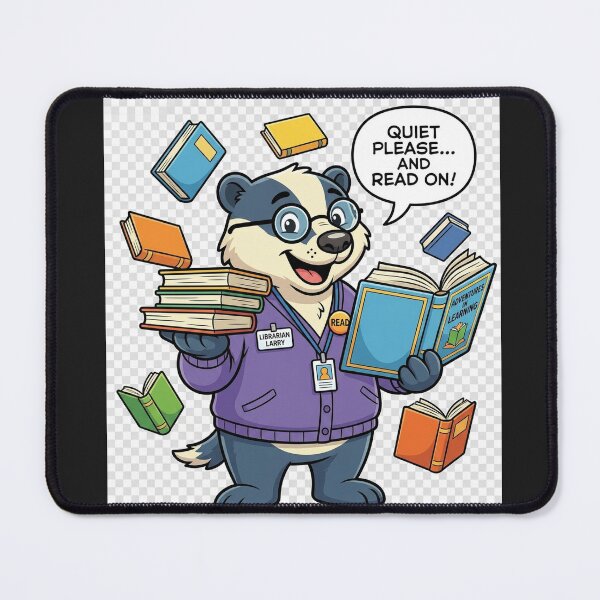 Artikelvorschau, School Librarian Pride - Literary Learning Champion entworfen und verkauft von SkillShopMill.