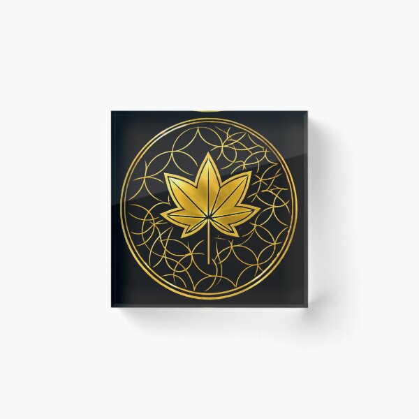 Item preview, Modern Kamon Series Vol.5_Maple Leaf Crest_01 designed and sold by Ontic-Studio.