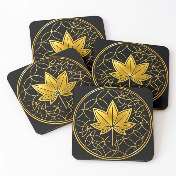 Item preview, Modern Kamon Series Vol.5_Maple Leaf Crest_01 designed and sold by Ontic-Studio.