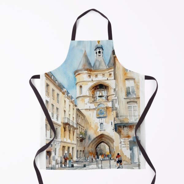 Item preview, Bordeaux Big Bell Watercolor designed and sold by caracatita75.