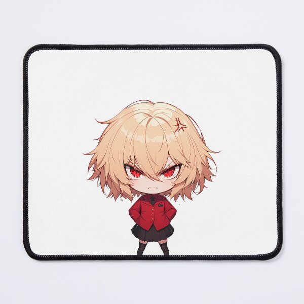 Item preview, Seras Victoria Hellsing Chibi Angry Crimson Stare designed and sold by 108Recordings.