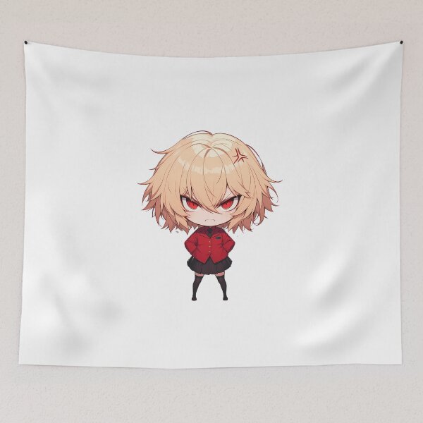 Item preview, Seras Victoria Hellsing Chibi Angry Crimson Stare designed and sold by 108Recordings.