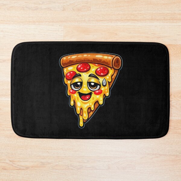 Item preview, Cheesy Pizza Slice 3D – Cute Retro 90s Cartoon Character designed and sold by Timeless Junction.