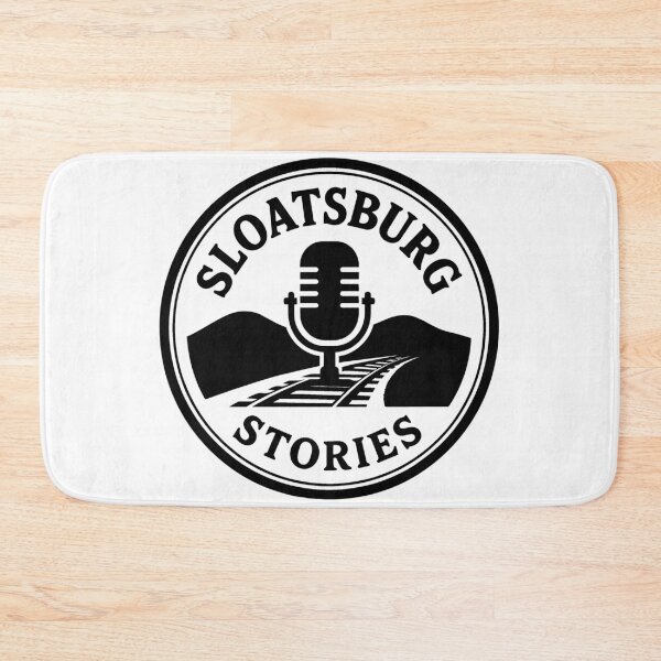 Item preview, Sloatsburg Stories Logo - black on transparent designed and sold by Blue Door Productions.