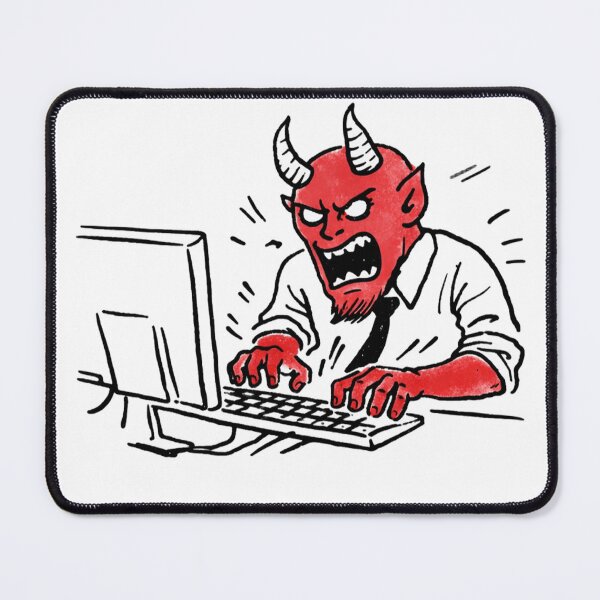 Item preview, I'm Not Rude I'm Efficient Funny Devil Office Humor designed and sold by JossDesign15.