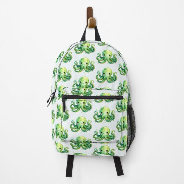 Item preview, Cheerful green octopus designed and sold by LiskoDesign.