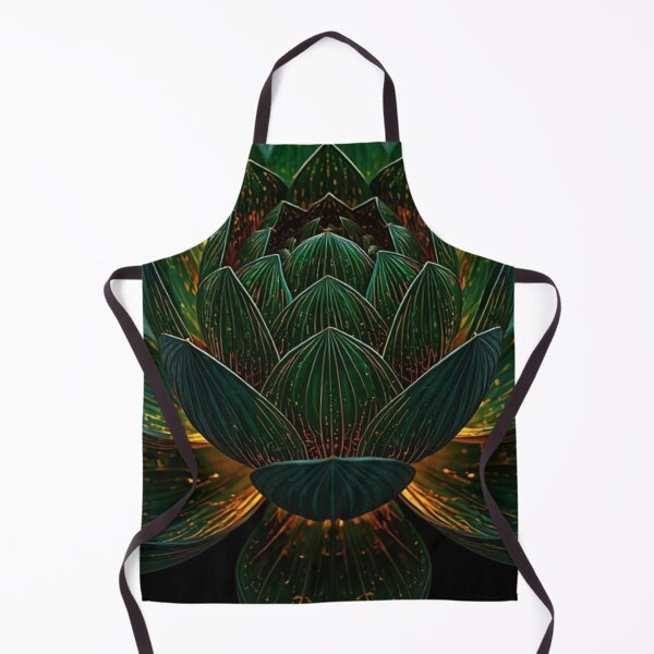 Item preview, Mystical Emerald Lotus with Liquid Gold Veins designed and sold by Quotable Gear.
