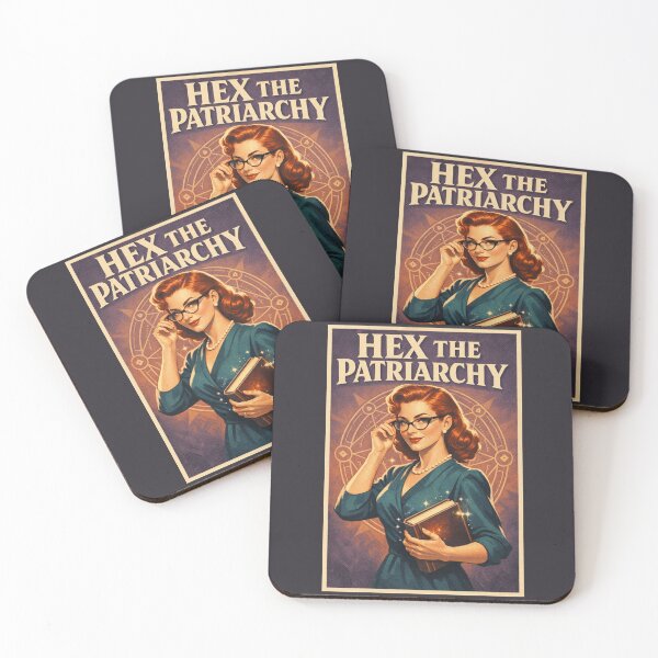 Item preview, HEX the patriarchy - funny feminist mug, Sticker & Shirt designed and sold by Quietest Riot.