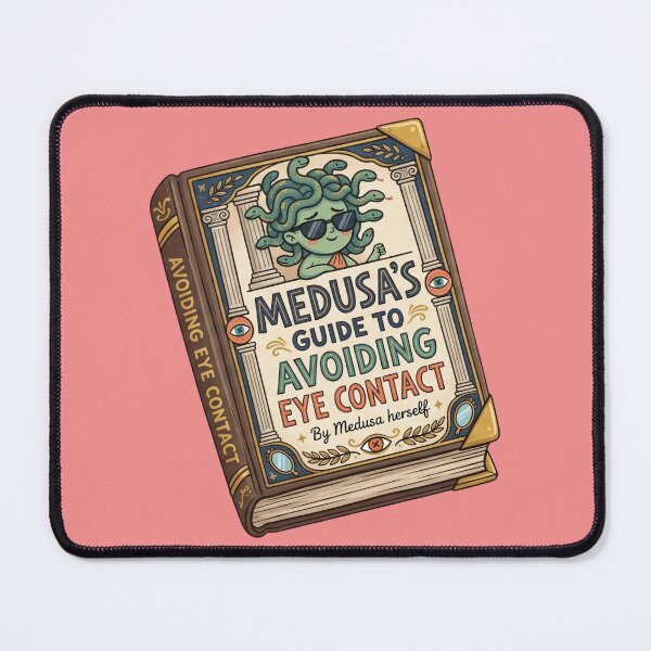 Item preview, Medusa's Guide to Avoiding Eye Contact | Funny Greek Mythology designed and sold by MythoWorldddd.