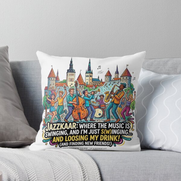 Item preview, Jazzkaar Tallinn Festival T-Shirt – Swinging Jazz Party Estonia Design | Music, Friends & Festival Vibes Graphic designed and sold by Sushikidsntoddlers.
